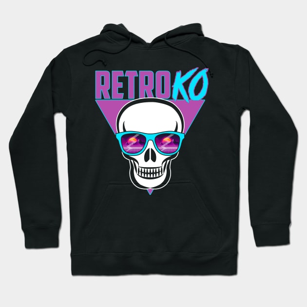 Retro KO Skull Hoodie by RetroKO